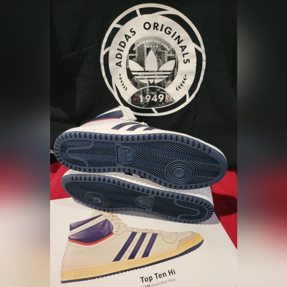 SOLD!! Mens Adidas Top Ten 40th Anniversary 2019 Size 11.5 - Picture 5 of 6